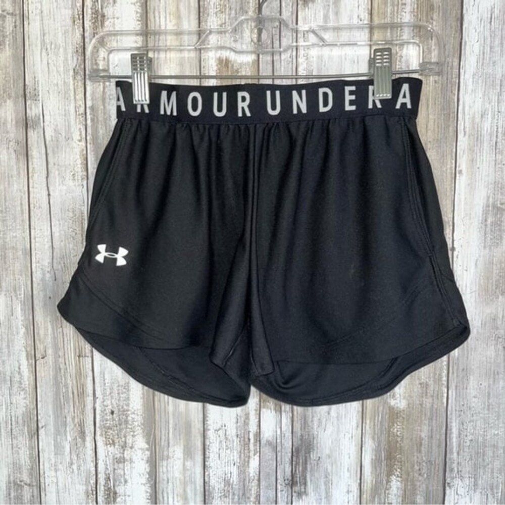 Under Armour Black Loose Banded Athletic Shorts XS